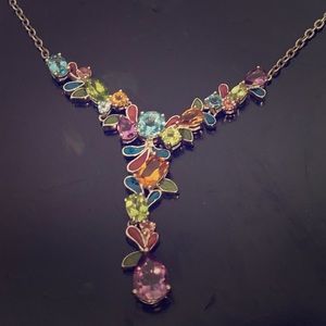 Macy’s Precious Gemstone Necklace